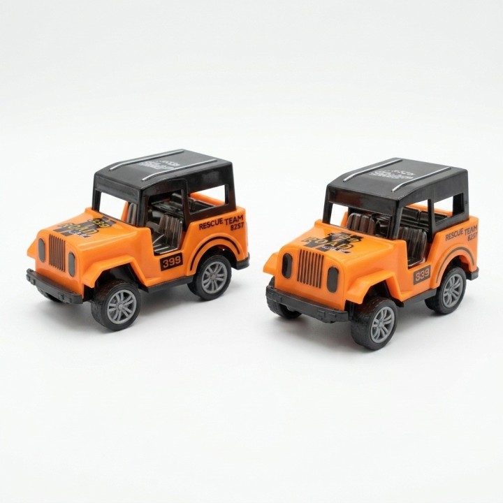 Set 8 Carritos Camionetas Fricción Equipo Rescate Niños