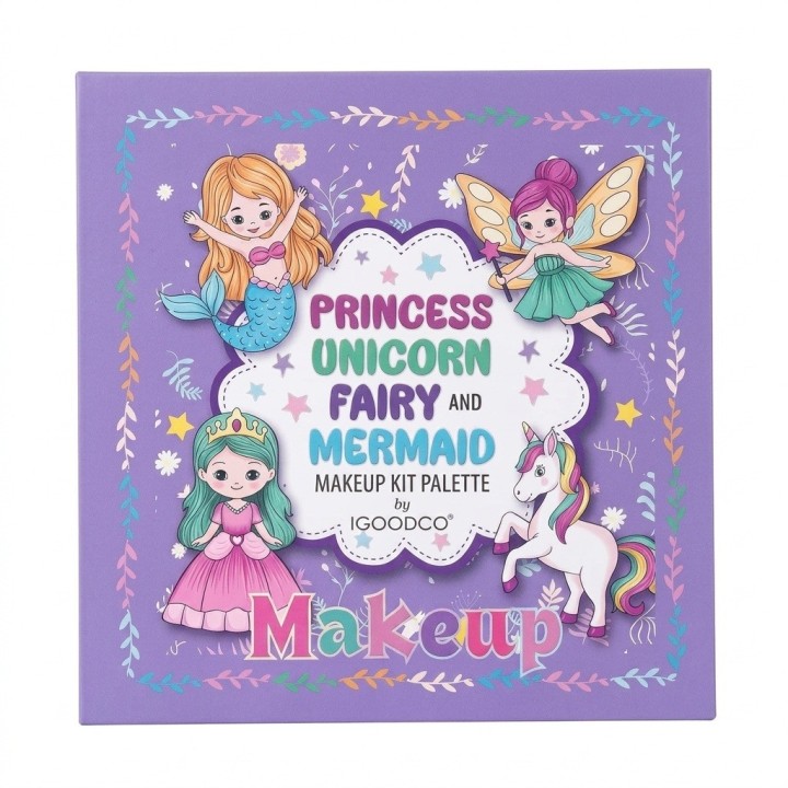 Set Maquillaje Niñas Juguete Princesa Unicornio Hada