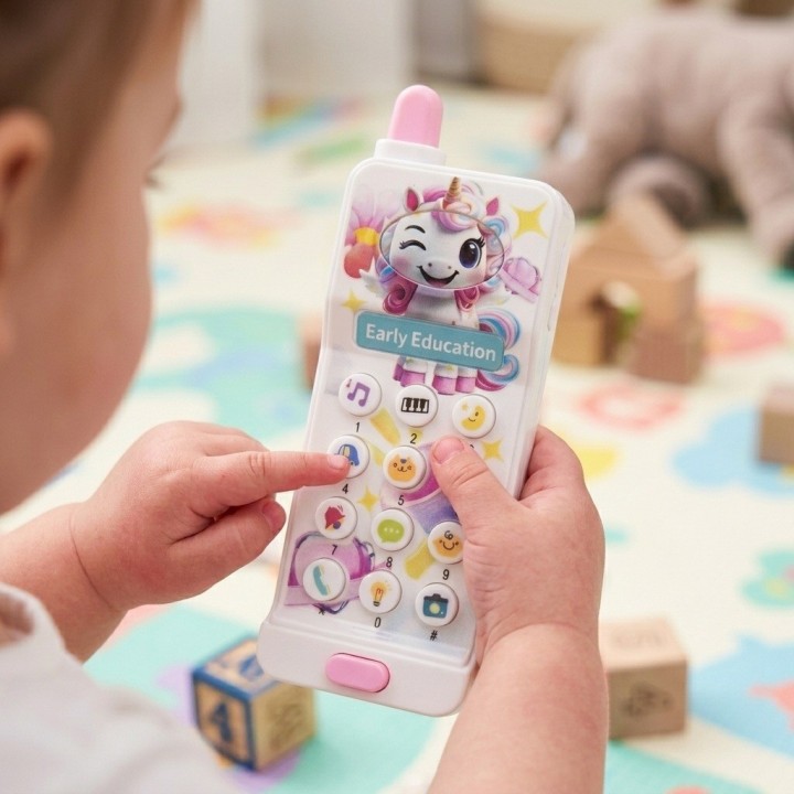 Teléfono Celular Musical Unicornio Juguete Infantil Bebé