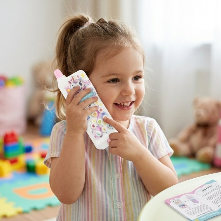 Teléfono Celular Musical Unicornio Juguete Infantil Bebé