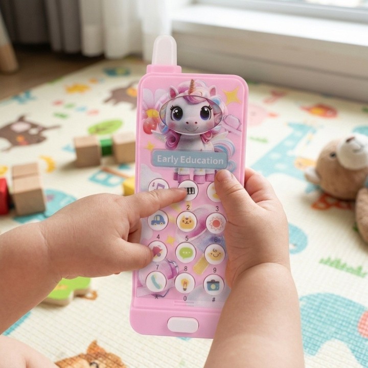 Teléfono Celular Musical Unicornio Juguete Infantil Bebé