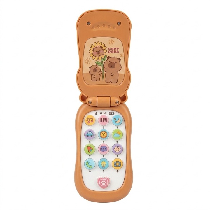 Teléfono Celular Musical Capibara Juguete Infantil + Bateria