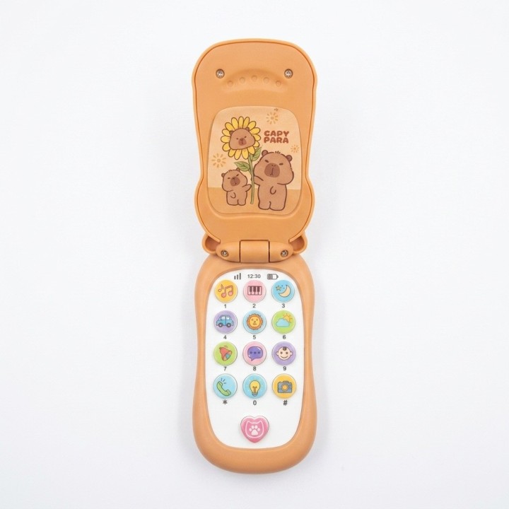 Teléfono Celular Musical Capibara Juguete Infantil + Bateria