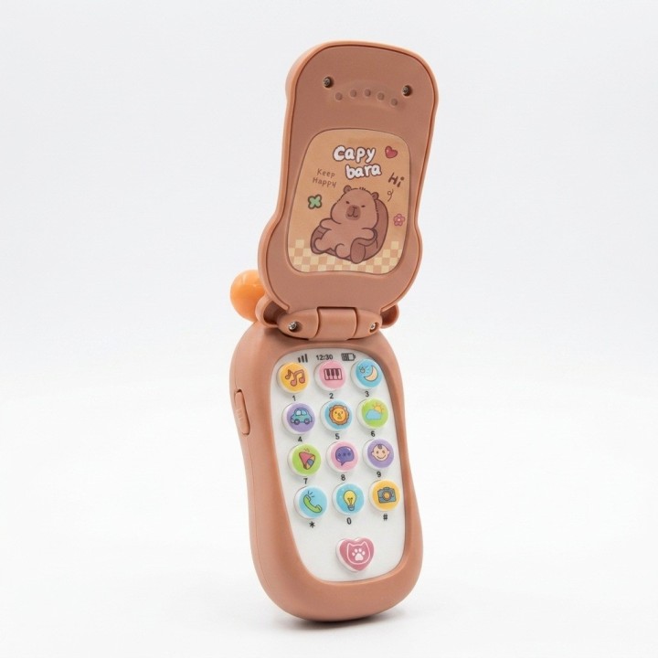 Teléfono Celular Musical Capibara Juguete Infantil + Bateria