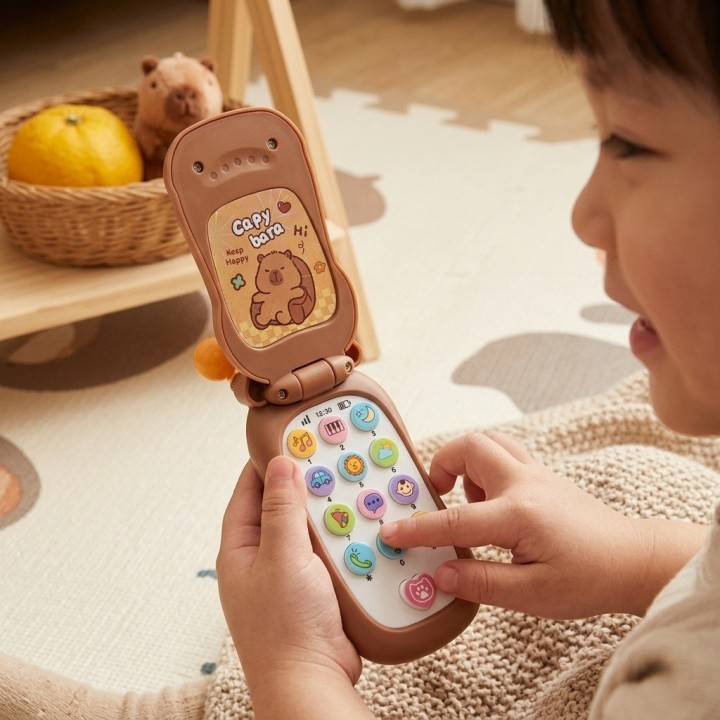 Teléfono Celular Musical Capibara Juguete Infantil + Bateria