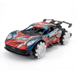 Carro De Control Remoto Acrobático Deportivo Luces Vapor