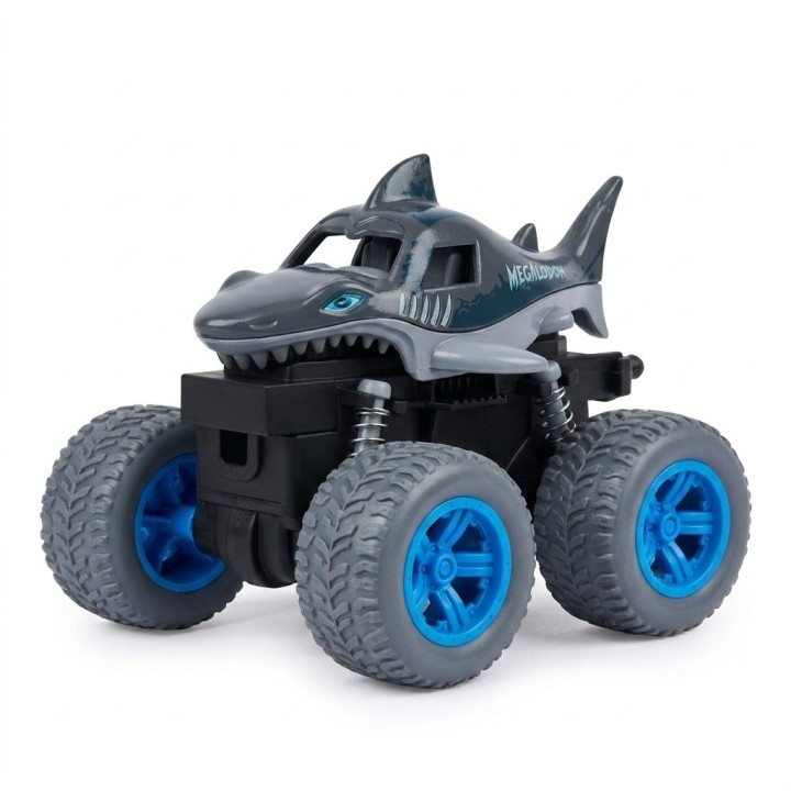 Carro Todoterreno Tiburón Megalodón Fricción