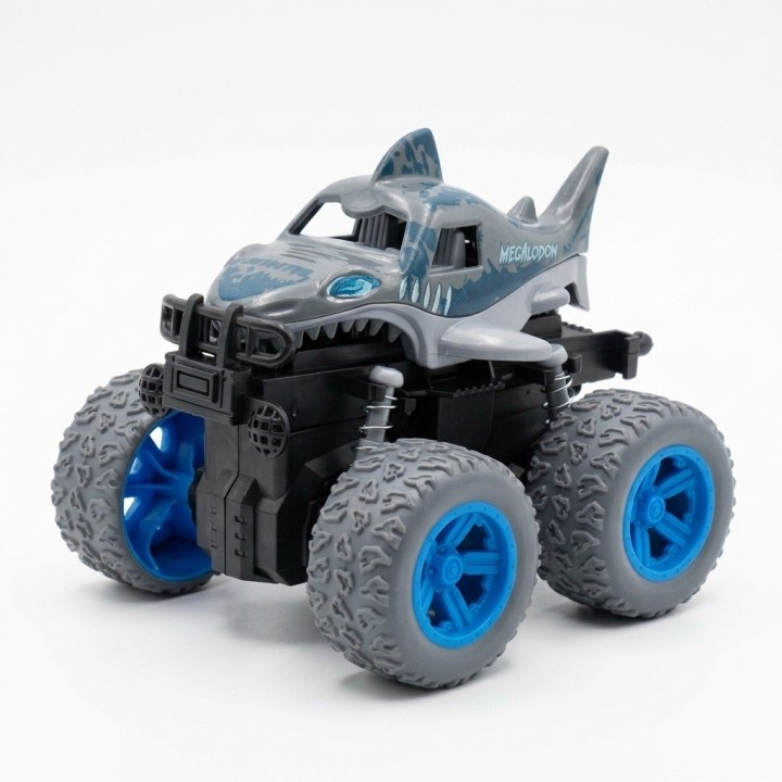 Carro Todoterreno Tiburón Megalodón Fricción