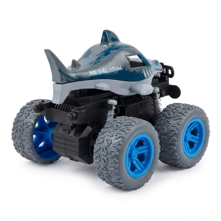 Carro Todoterreno Tiburón Megalodón Fricción