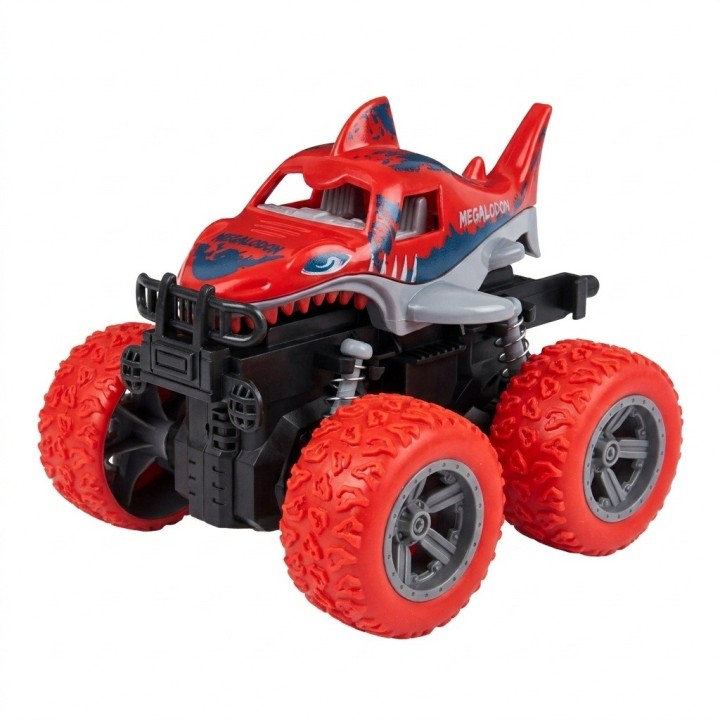 Carro Todoterreno Tiburón Megalodón Fricción