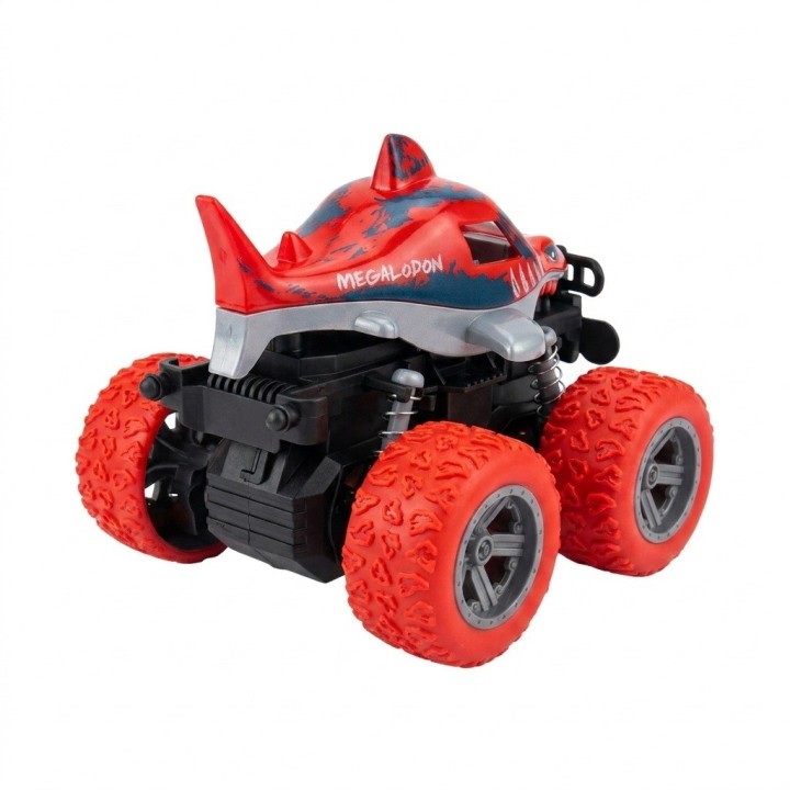 Carro Todoterreno Tiburón Megalodón Fricción