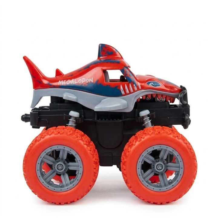 Carro Todoterreno Tiburón Megalodón Fricción