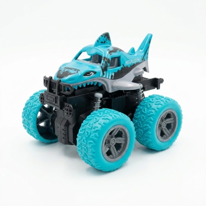 Carro Todoterreno Tiburón Megalodón Fricción