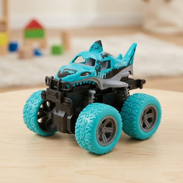 Carro Todoterreno Tiburón Megalodón Fricción