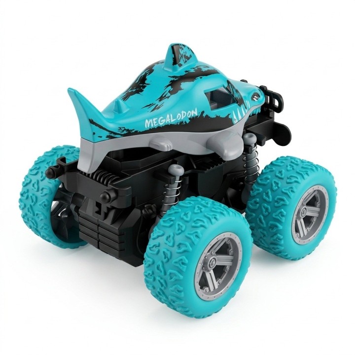 Carro Todoterreno Tiburón Megalodón Fricción