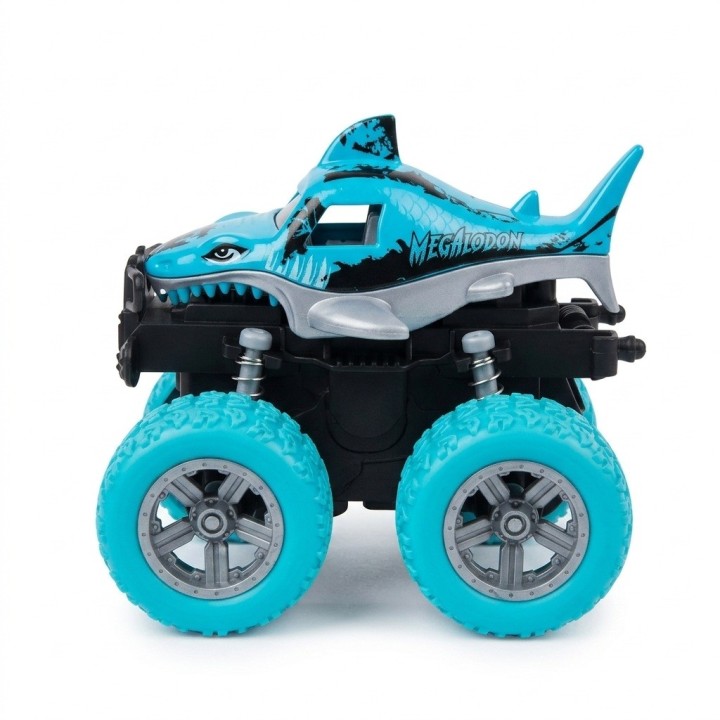 Carro Todoterreno Tiburón Megalodón Fricción
