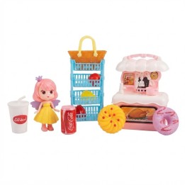 Set Tienda Postres Infantil Juguete Niña Accesorios
