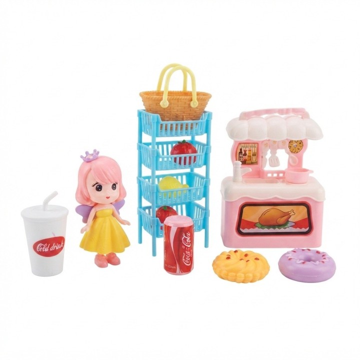 Set Tienda Postres Infantil Juguete Niña Accesorios