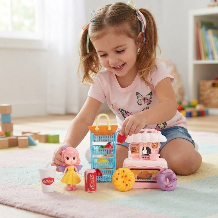 Set Tienda Postres Infantil Juguete Niña Accesorios