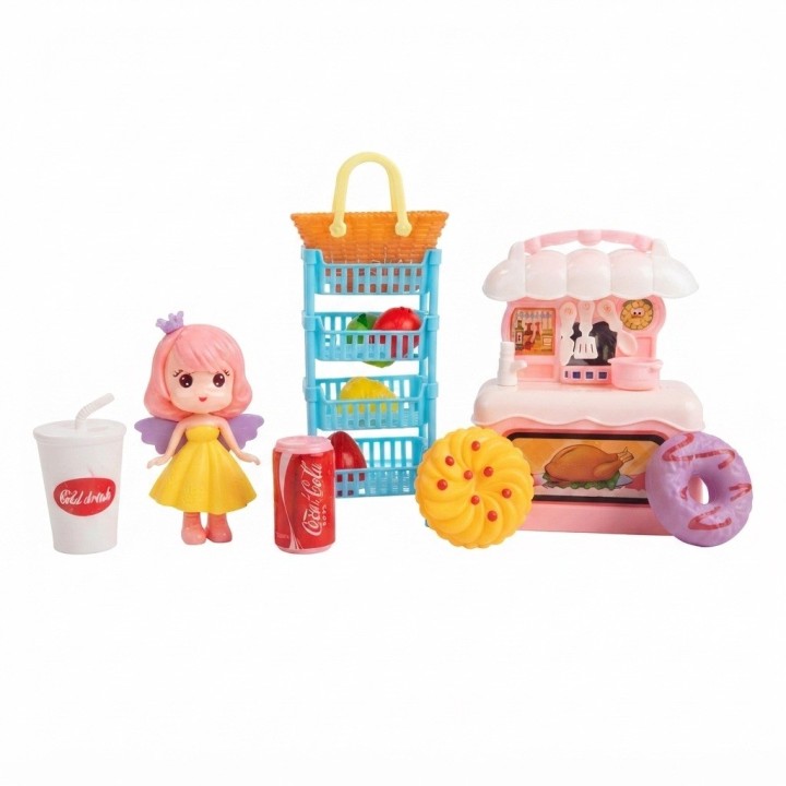 Set Tienda Postres Infantil Juguete Niña Accesorios