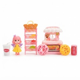 Set Tienda Postres Infantil Juguete Niña Accesorios