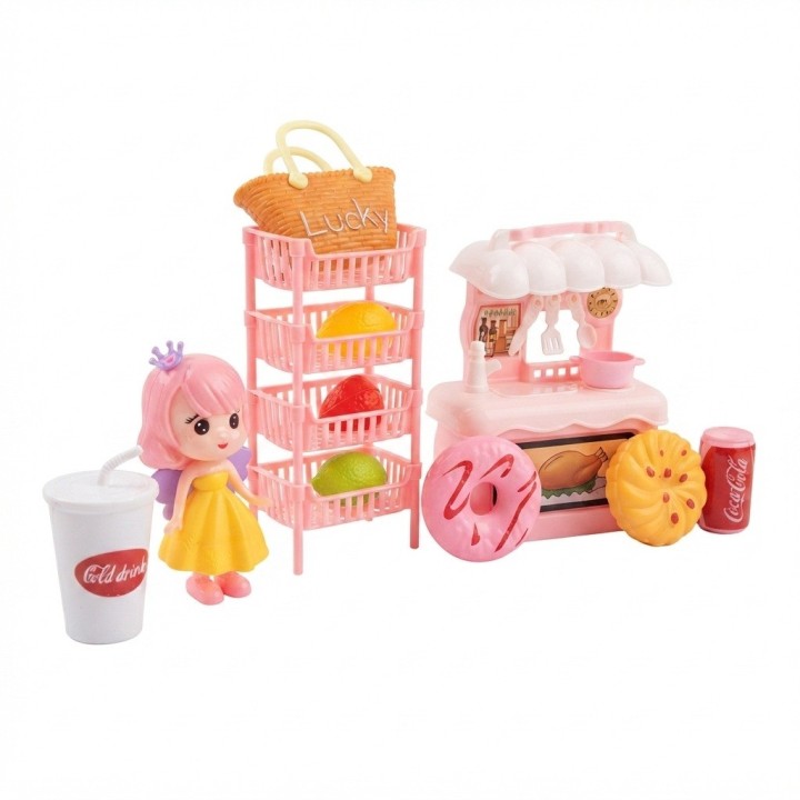 Set Tienda Postres Infantil Juguete Niña Accesorios