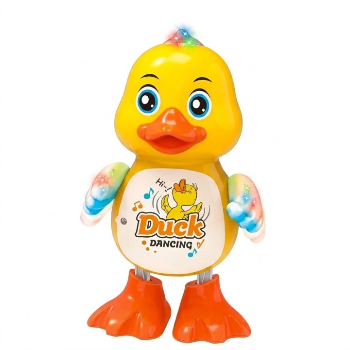 Pato Bailarín Musical Con Luces Y Sonido Juguete Bebé