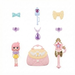 Set De Princesa Juguete Muñeca Bolso Varita Accesorios
