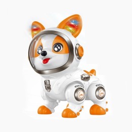Perro Robot Inteligente Astronauta Interactivo + Luz Sonido