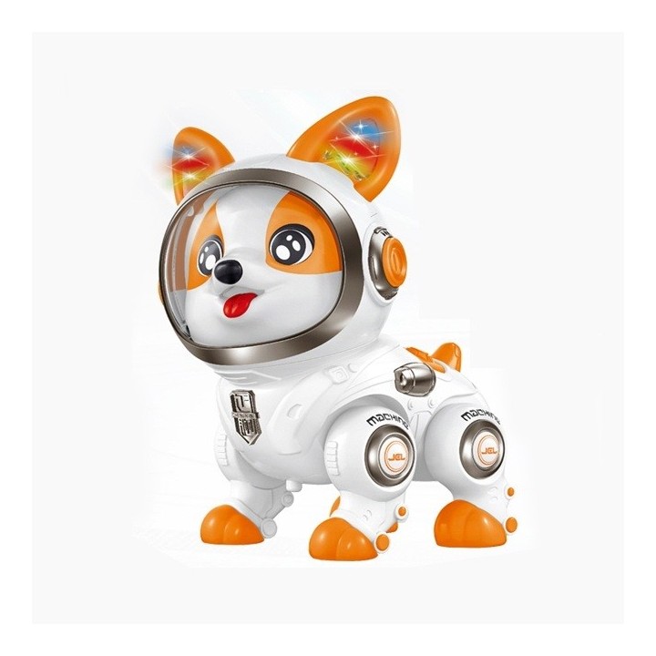 Perro Robot Inteligente Astronauta Interactivo + Luz Sonido