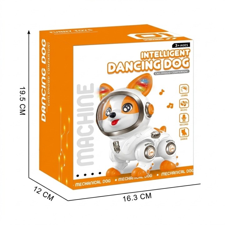 Perro Robot Inteligente Astronauta Interactivo + Luz Sonido