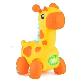 Jirafa Juguete Musical Interactiva Para Bebés Con Luz