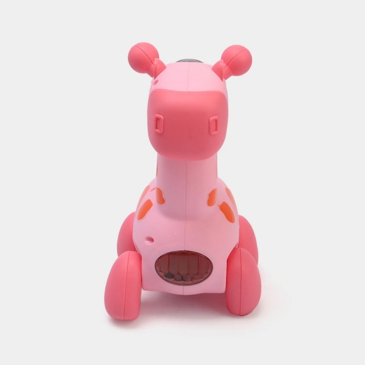 Jirafa Juguete Musical Interactiva Para Bebés Con Luz