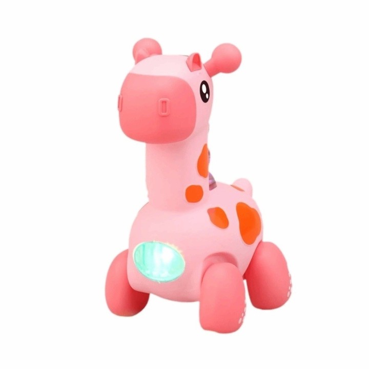 Jirafa Juguete Musical Interactiva Para Bebés Con Luz