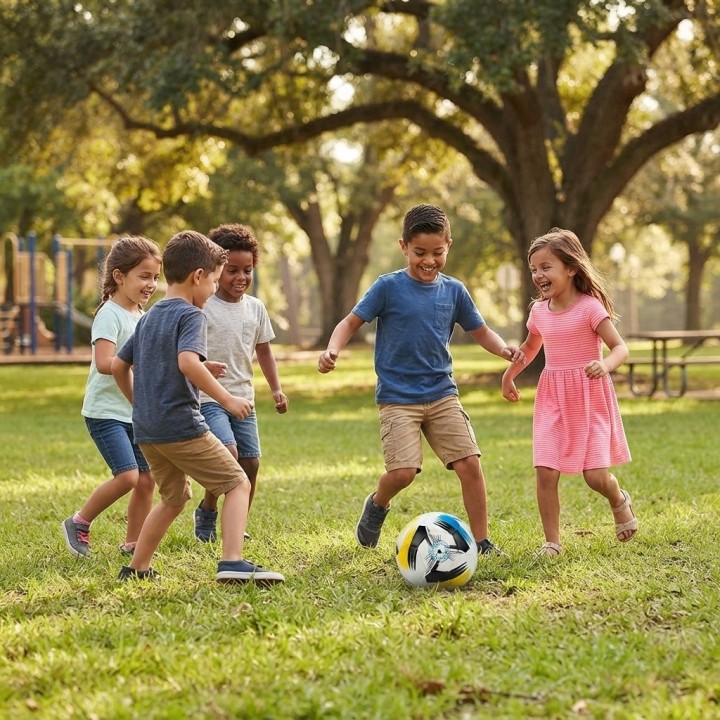 Balón De Fútbol Recreativo Diseño Moderno Y Duradero