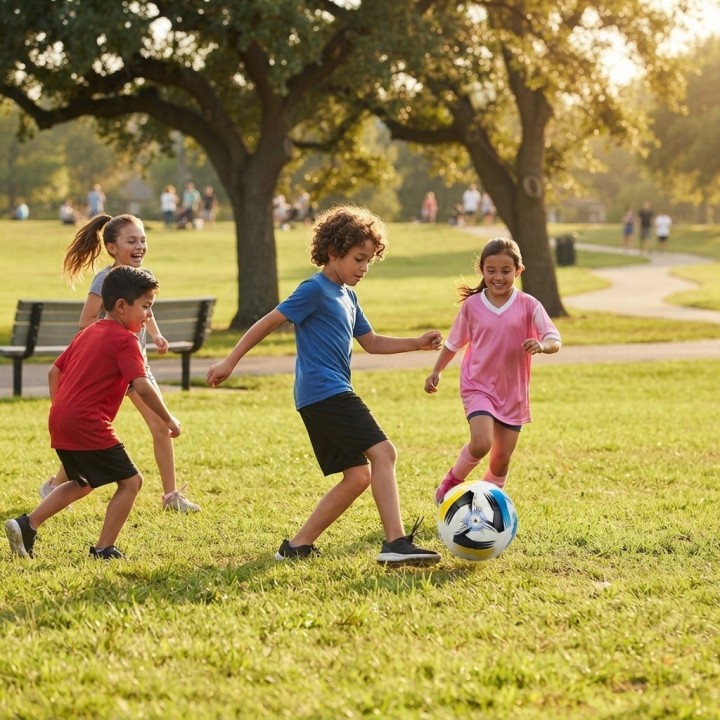 Balón De Fútbol Recreativo Diseño Moderno Y Duradero