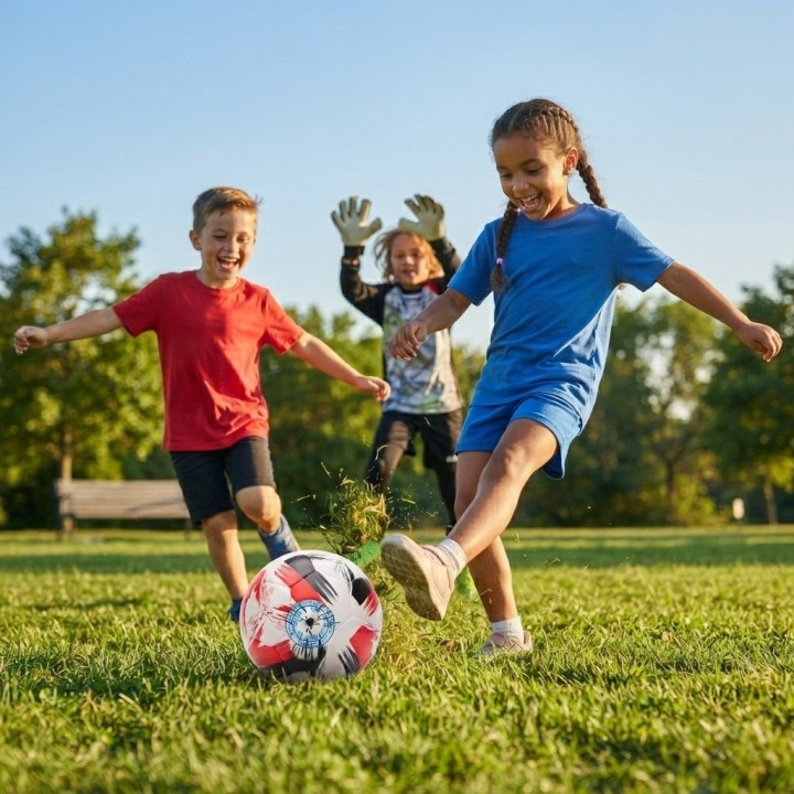 Balón De Fútbol Recreativo Diseño Moderno Y Duradero