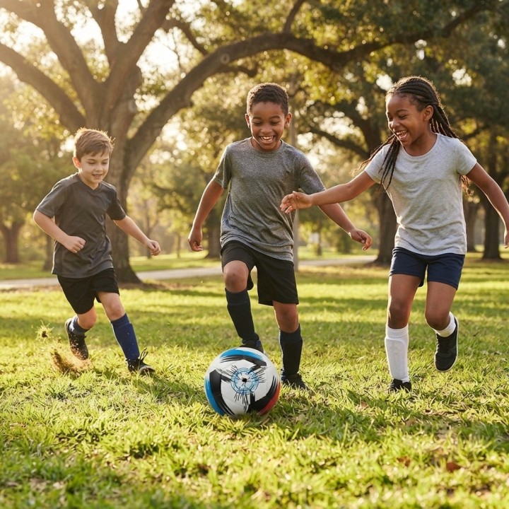Balón De Fútbol Recreativo Diseño Moderno Y Duradero