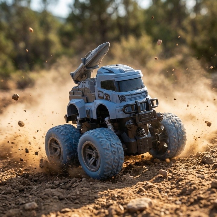 Carro Monstruo Todoterreno Militar Fricción