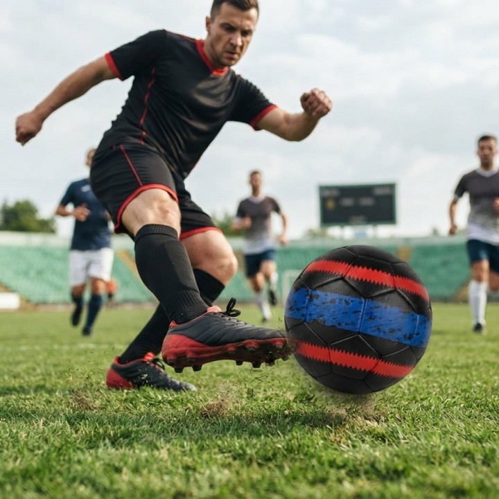 Balón De Fútbol Recreativo Tamaño 5 Costura Resistente