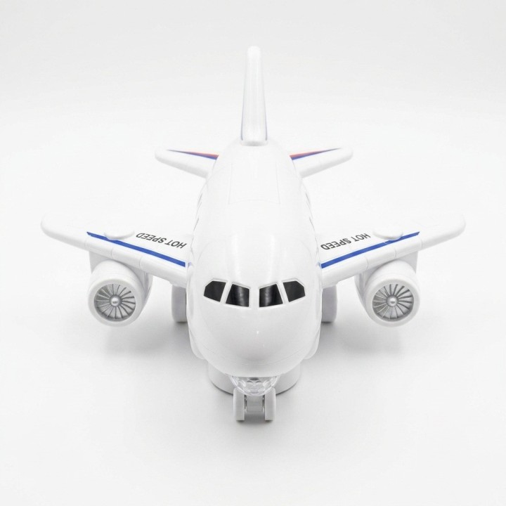 Avion De Juguete Electrico Con Luces 3d Musica Y Movimiento