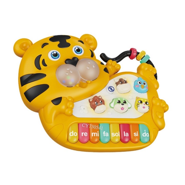 Piano Musical Tigre Juguete Educativo Bebes Luces Sonidos