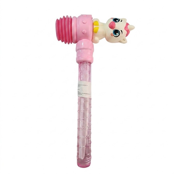 Burbujero Manual Unicornio Juguete Soplar Burbujas Ninos