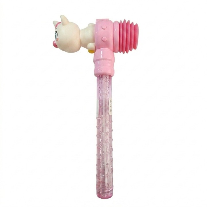Burbujero Manual Unicornio Juguete Soplar Burbujas Ninos