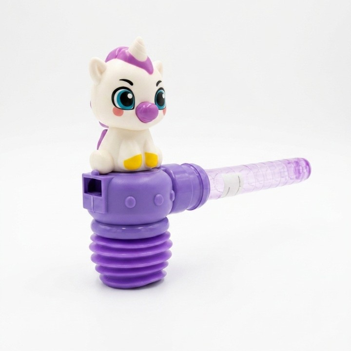 Burbujero Manual Unicornio Juguete Soplar Burbujas Ninos