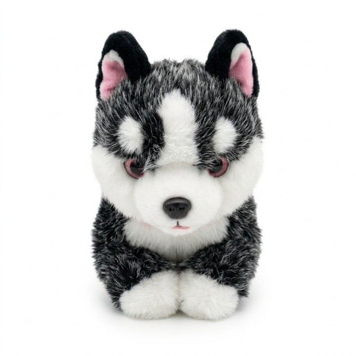 Perro Peluche Husky Interactivo Con Sonido Y Movimiento