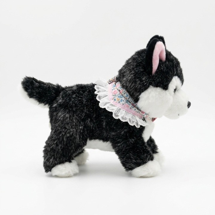 Perro Peluche Husky Interactivo Con Sonido Y Movimiento