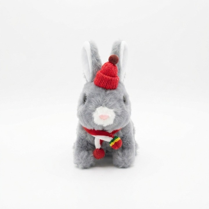 Conejo Peluche Interactivo Camina Y Hace Sonido + Bateria
