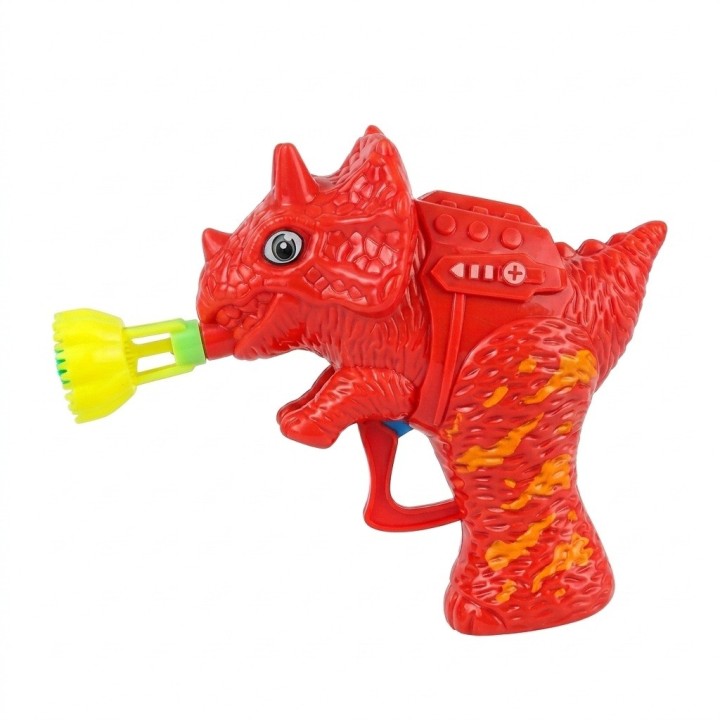 Pistola Burbujero Manual Dinosaurio Juguete Niños