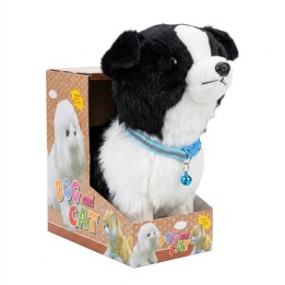 Perro Peluche Husky Robot Interactivo Con Sonido Y Correa